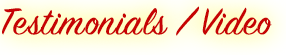 Testimonials/Video
